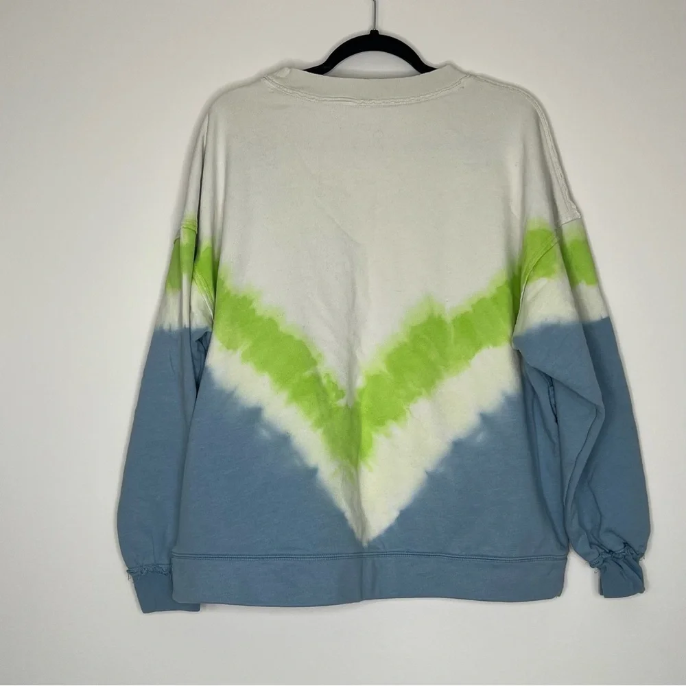 Free People Movement Metti Tie Dye Crewneck